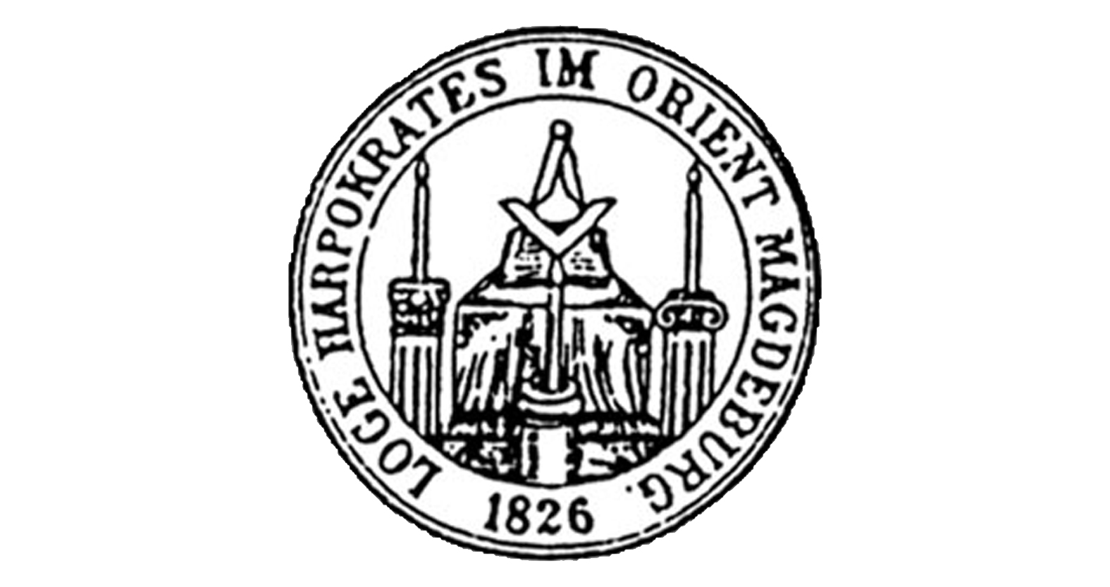 Logo Freimaurerloge Harpokrates